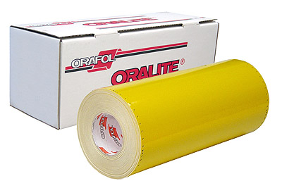 24IN YELLOW 5700 PREMIUM REFLECTIVE - Oralite 5700 Engineer Grade Premium Reflective Film